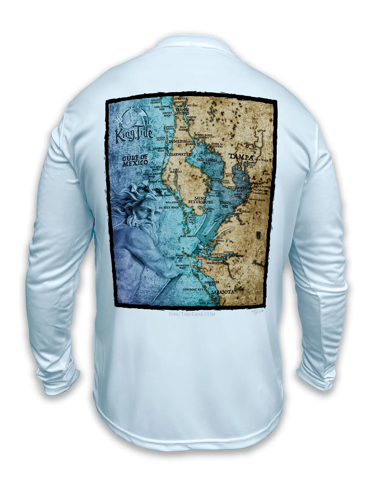 Tampa, FL / King Tide Classic Chart Shirt