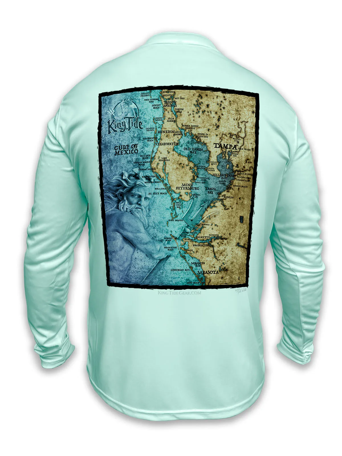 Tampa, FL / King Tide Classic Chart Shirt