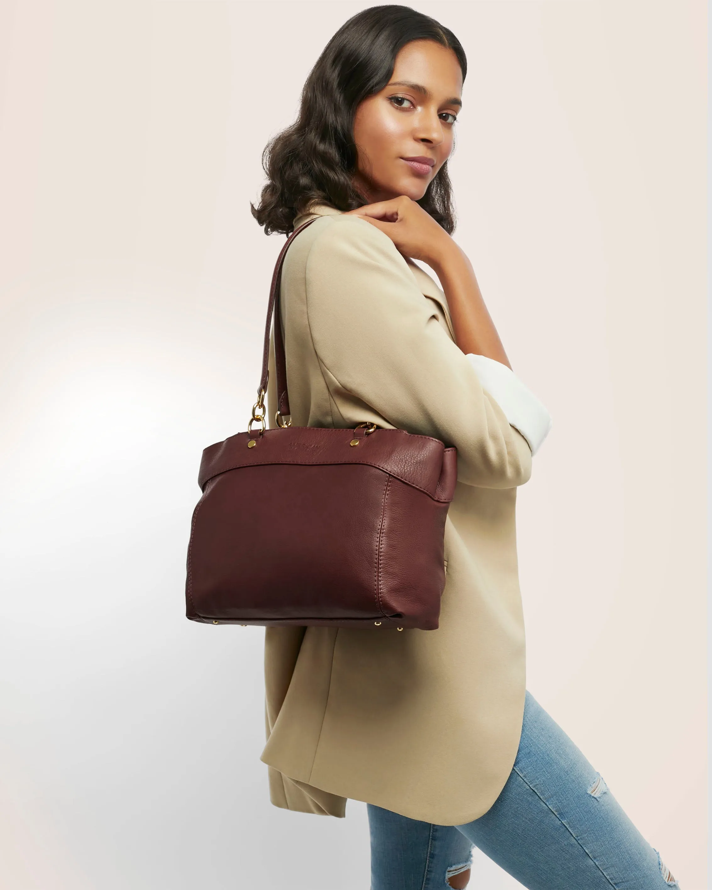 Taylor Triple Entry Satchel