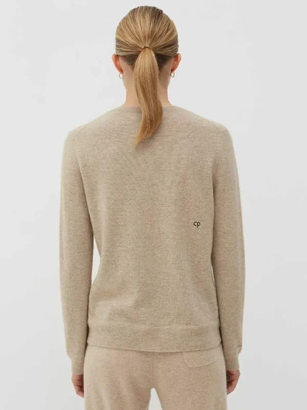 The Crew Classic Fit Sweater in Oatmeal