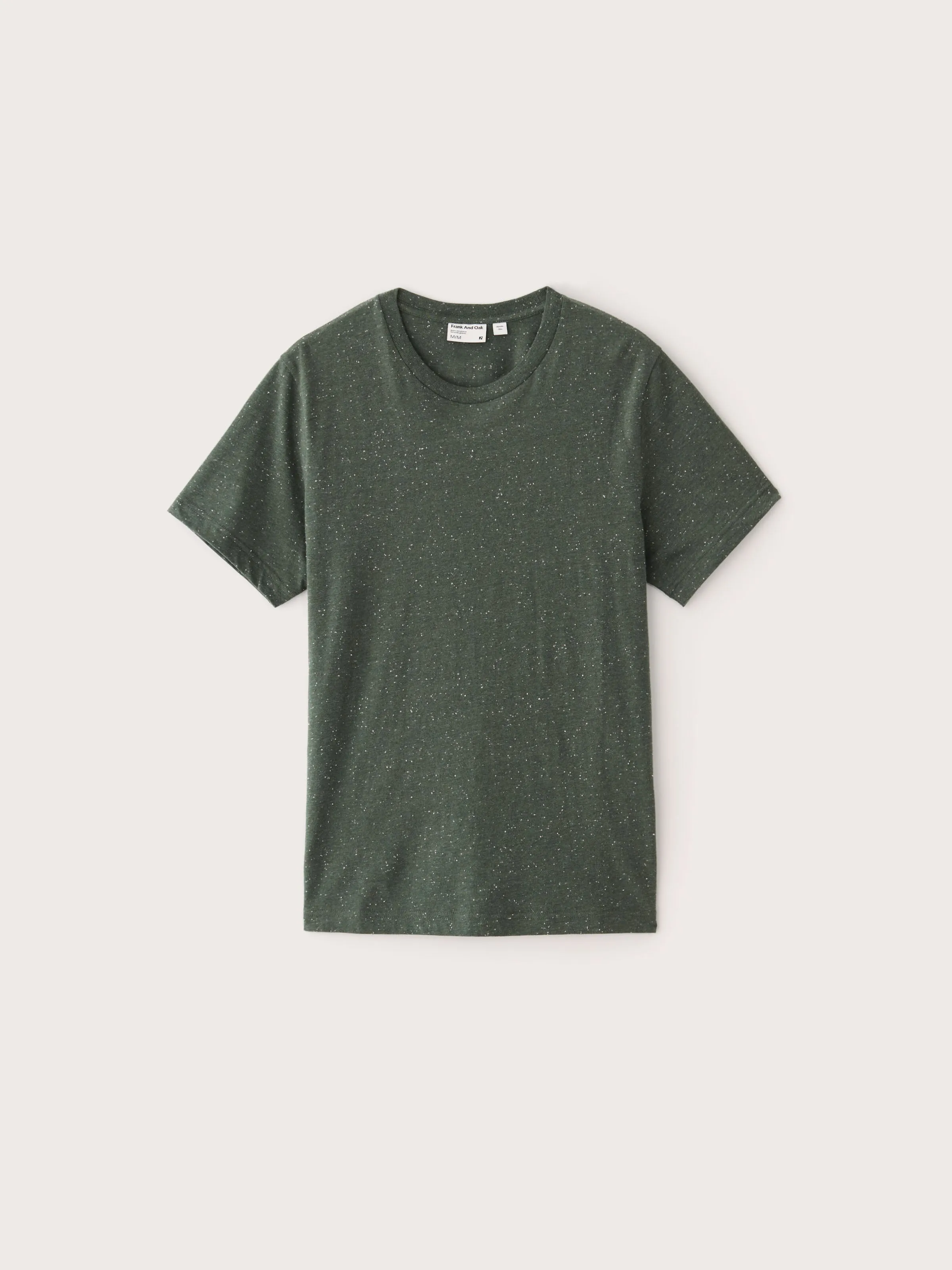 The Nepped T-Shirt in Midnight Teal