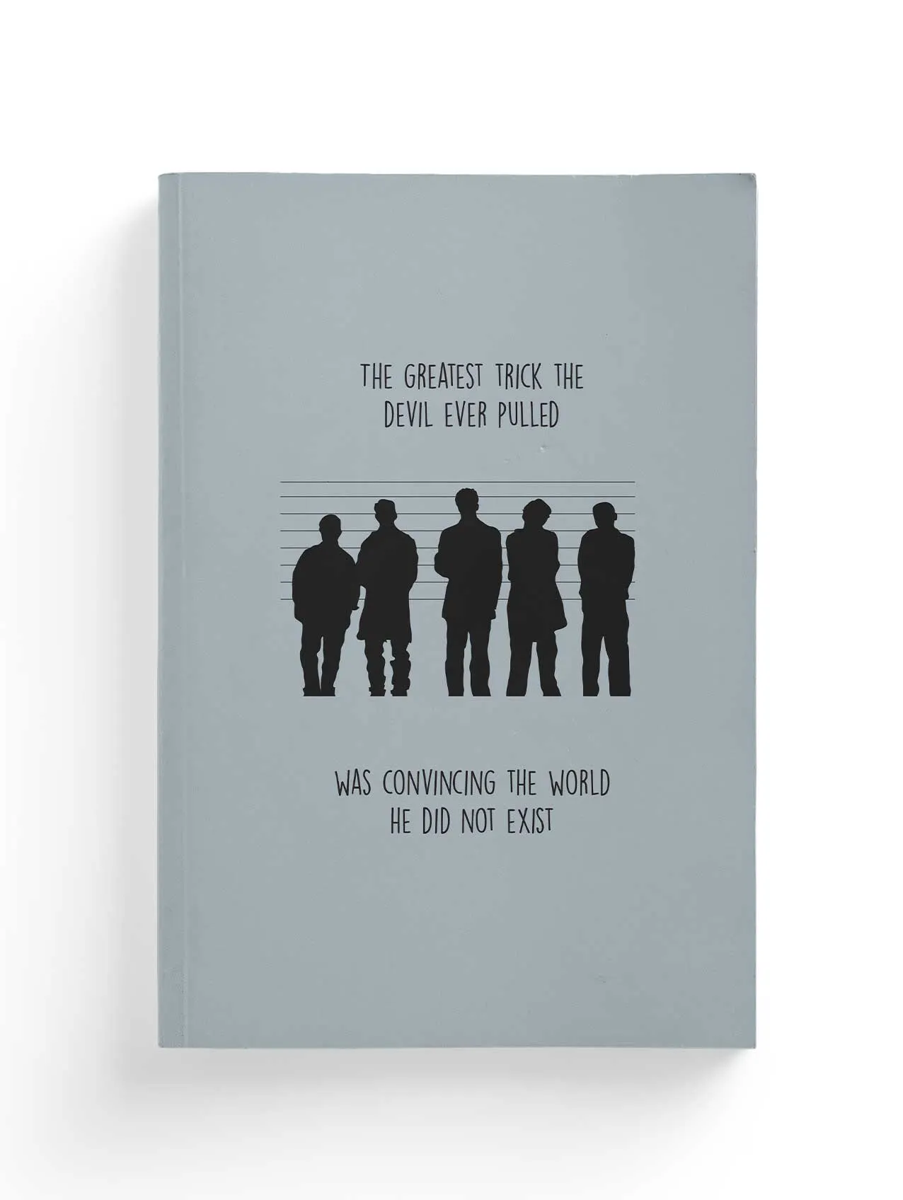 The Usual Suspects Minimalistic Composition Notebook