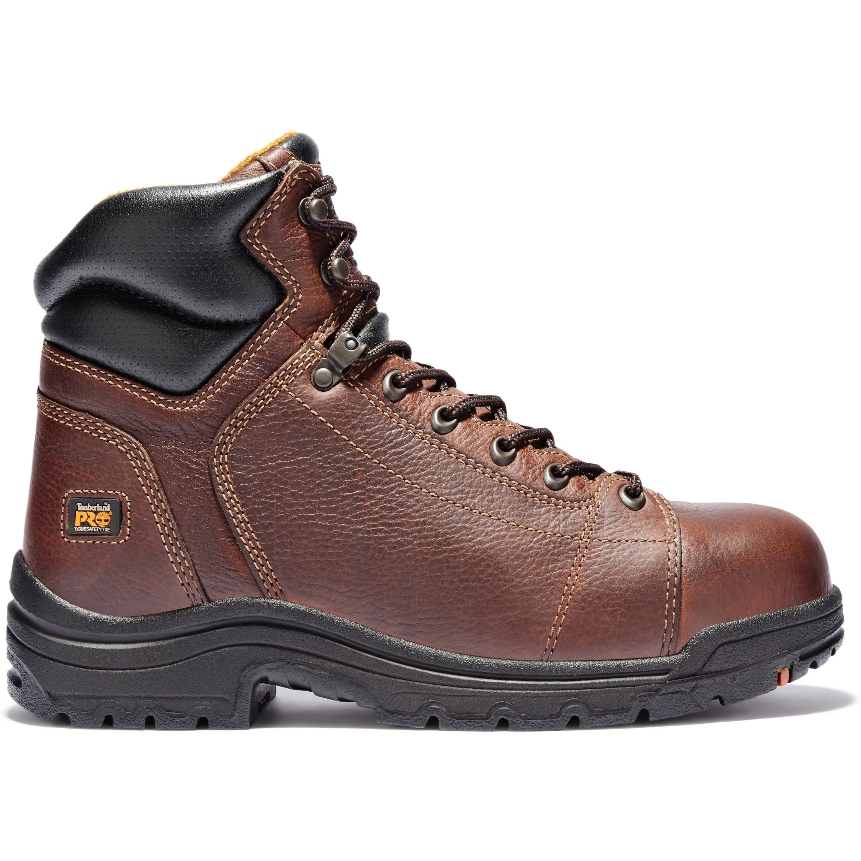 Timberland PRO Men's TiTAN 6" Alloy Toe Work Boots -Brown- TB150506242