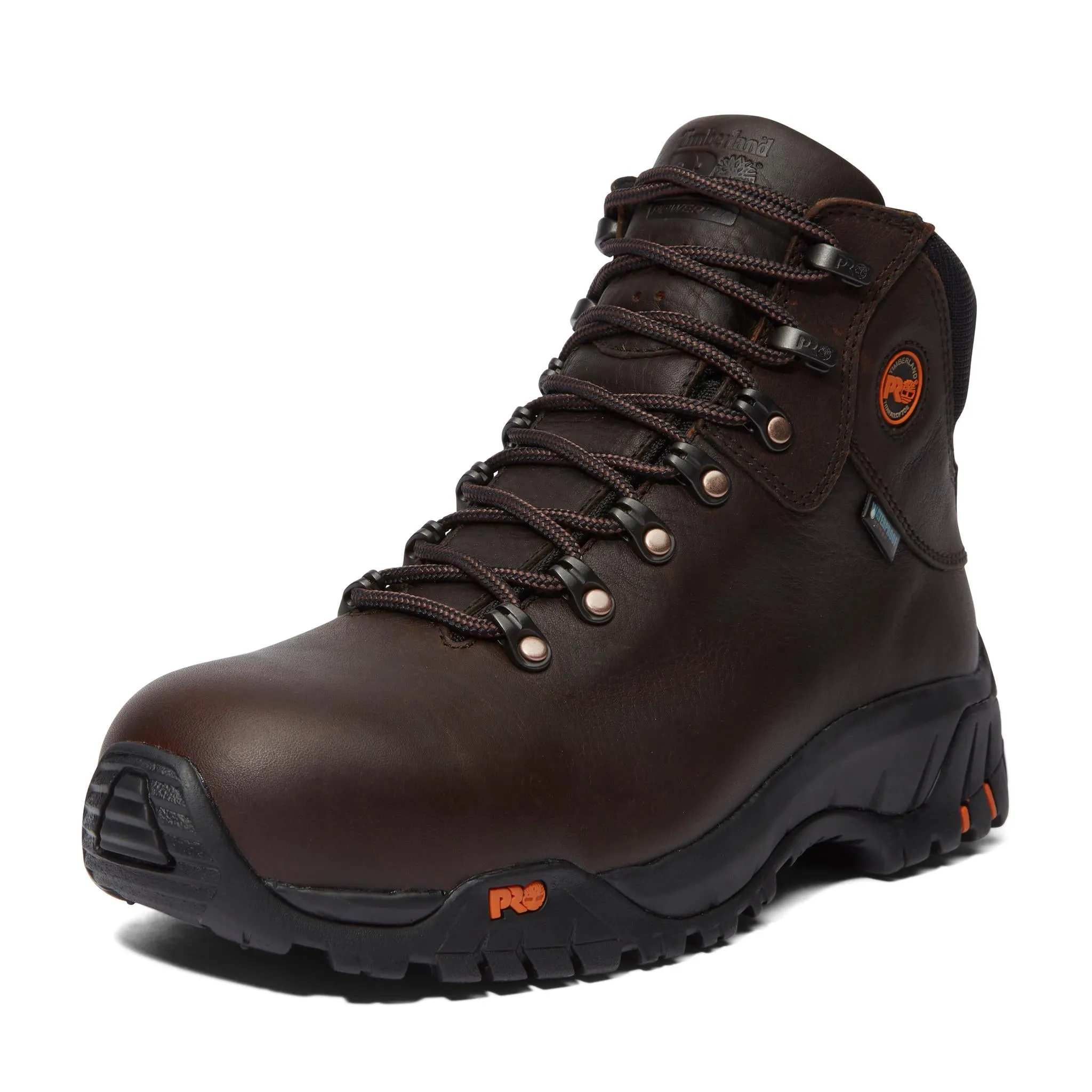 Titan Trekker Alloy-Toe Waterproof Work Boot Brown