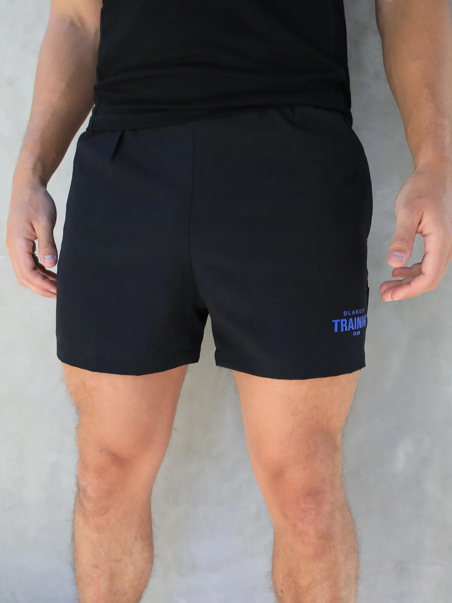 Training Sprint Shorts - Black & Blue