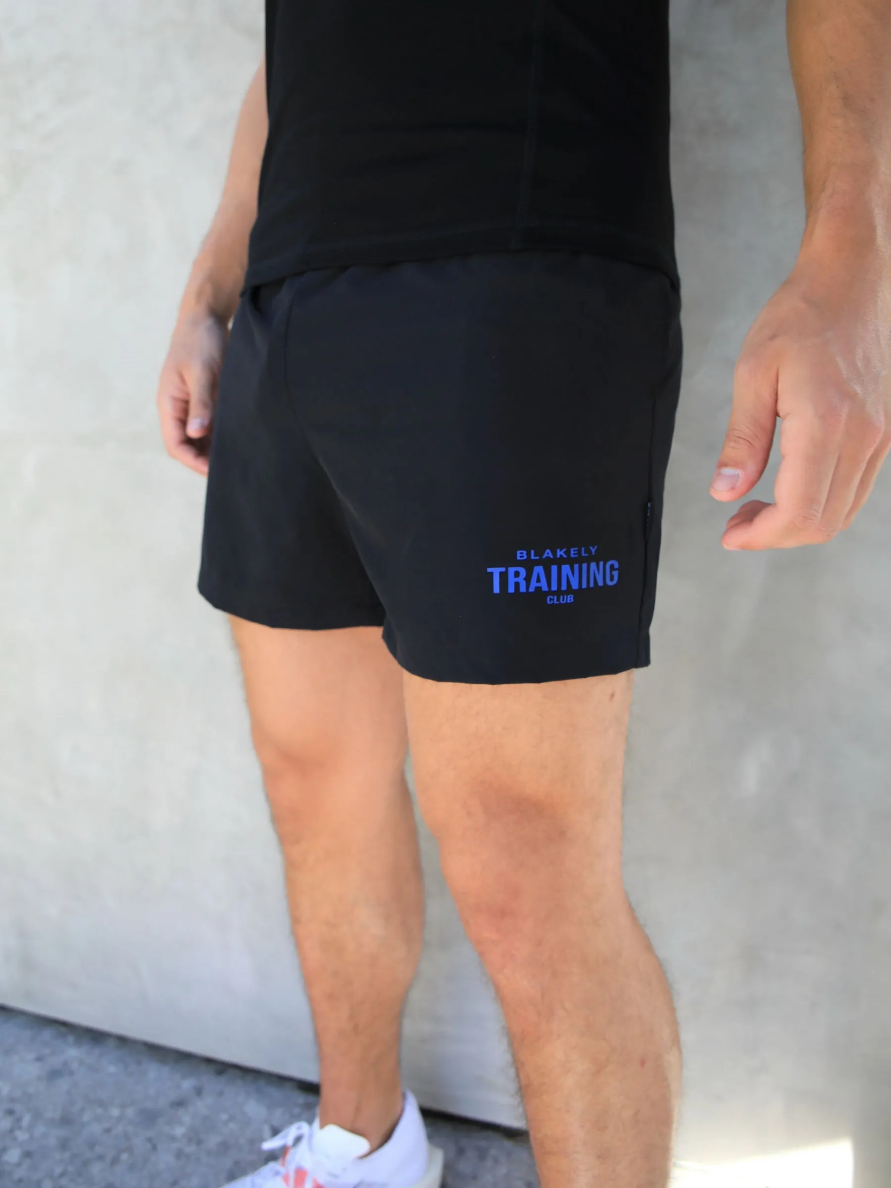 Training Sprint Shorts - Black & Blue