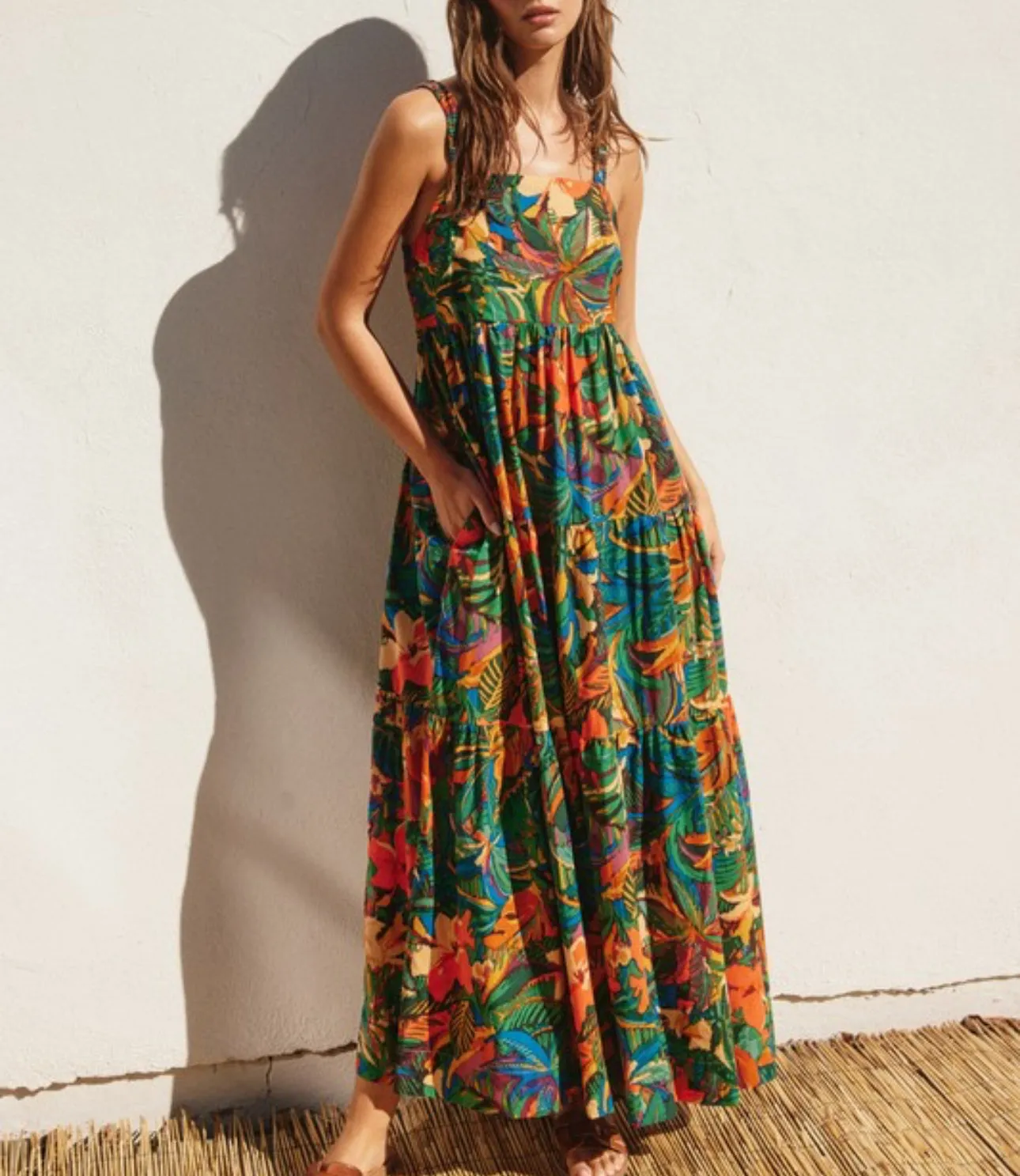 Tropical Fiesta Maxi Dress