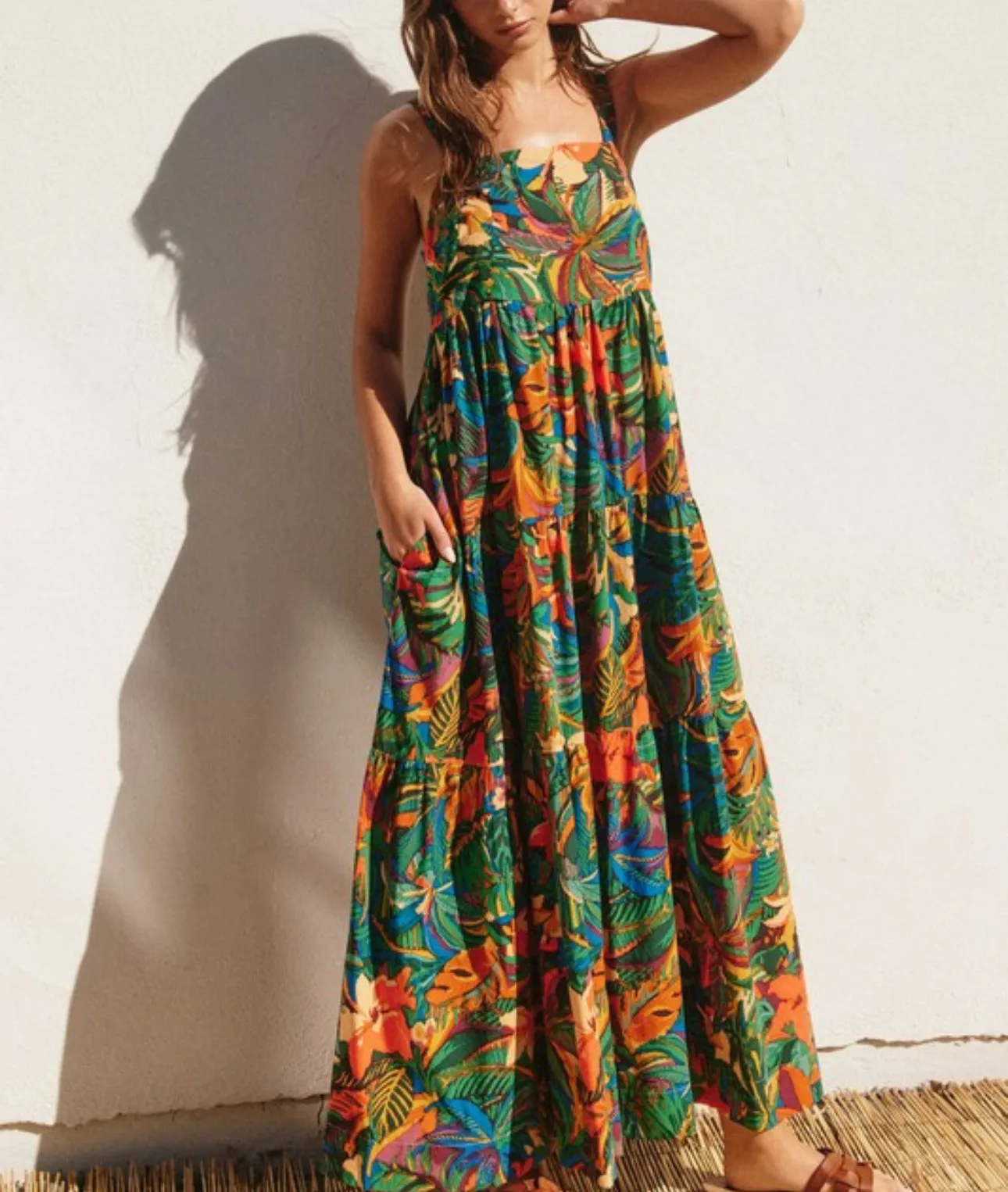 Tropical Fiesta Maxi Dress