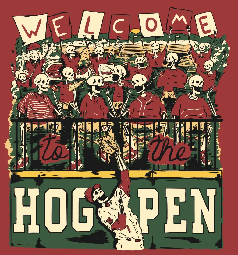 Welcome To The Hog Pen Pocket Tee