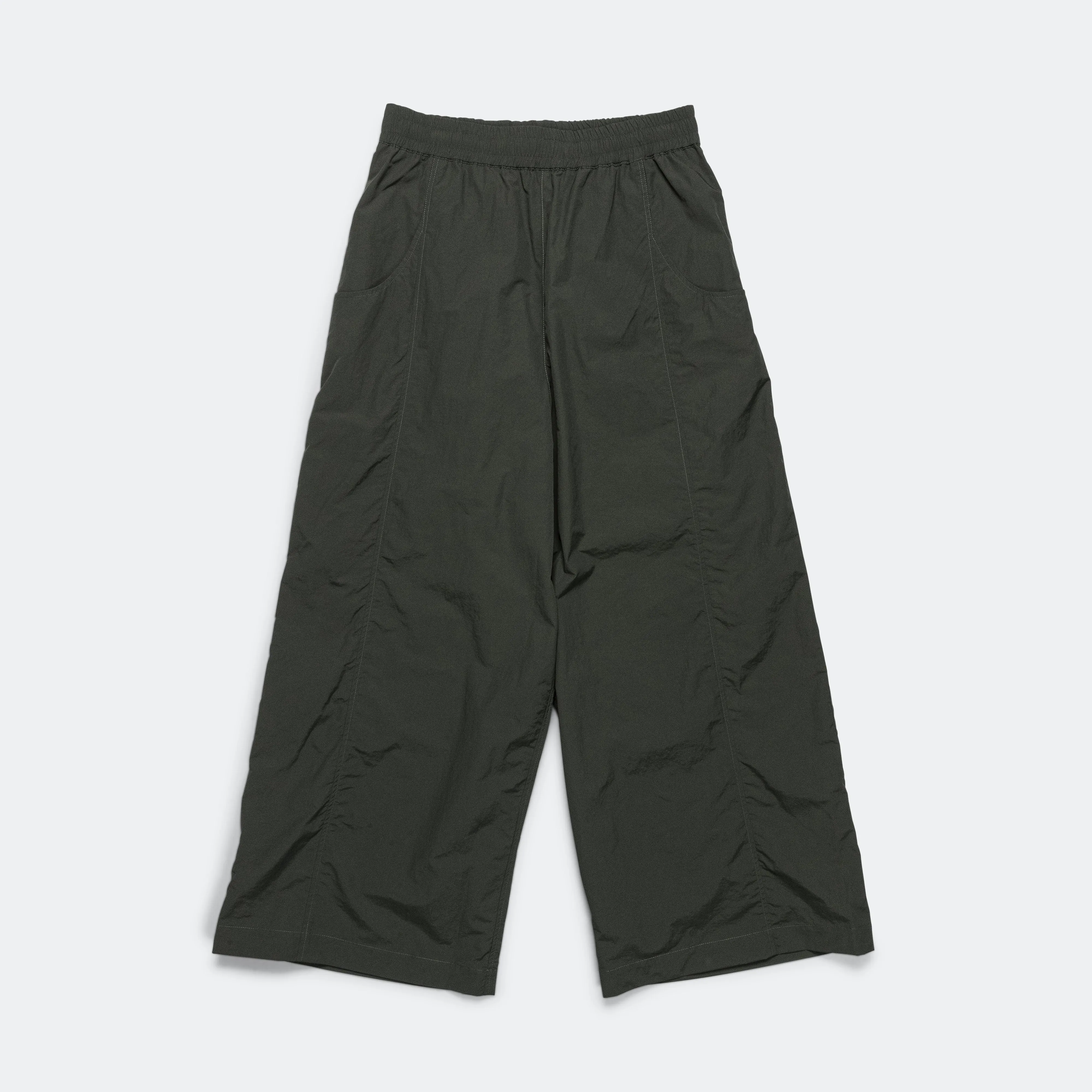 Wide Leg Trouser - Olive