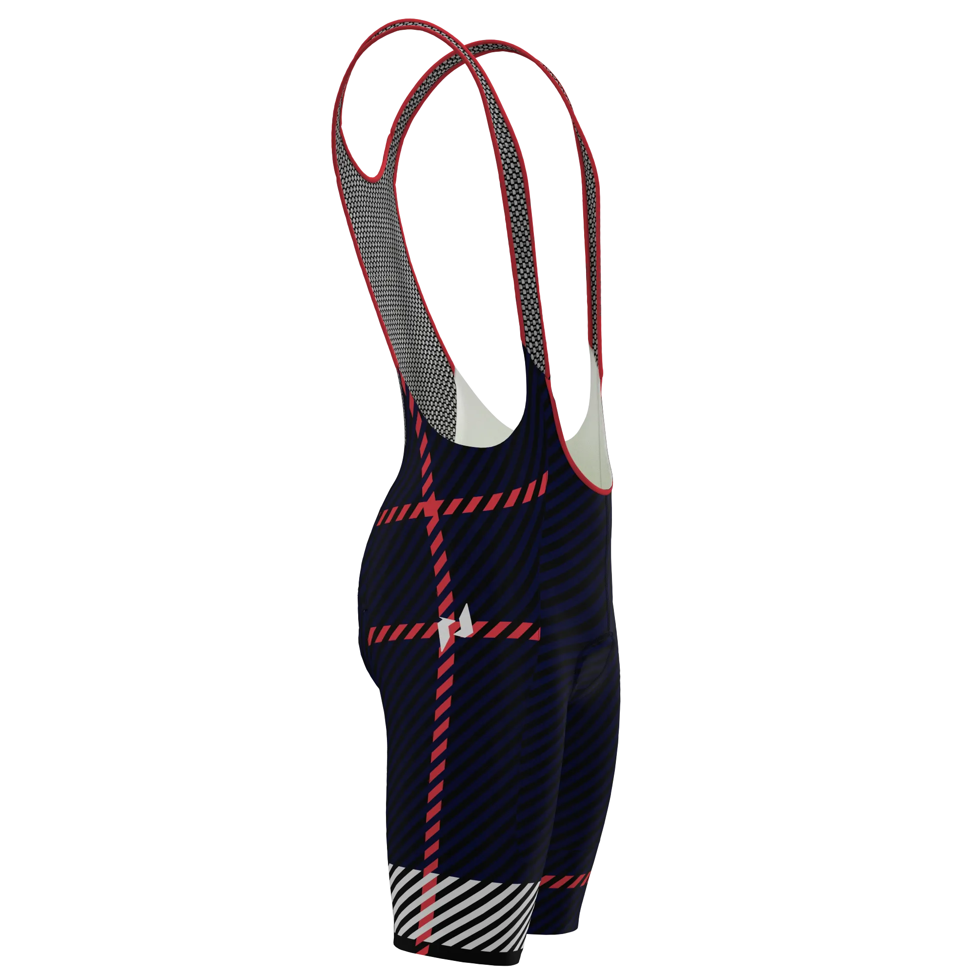 Women's WT Bib Short - Midnight Plaid