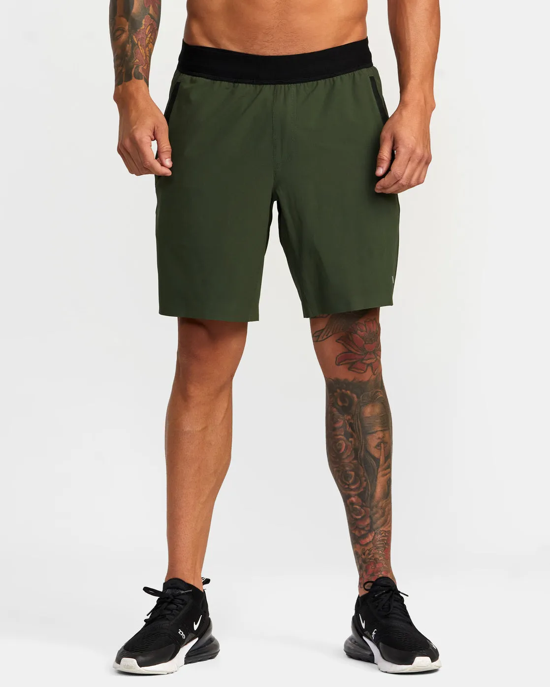 Yogger Plus 18 Training Shorts - Dark Olive