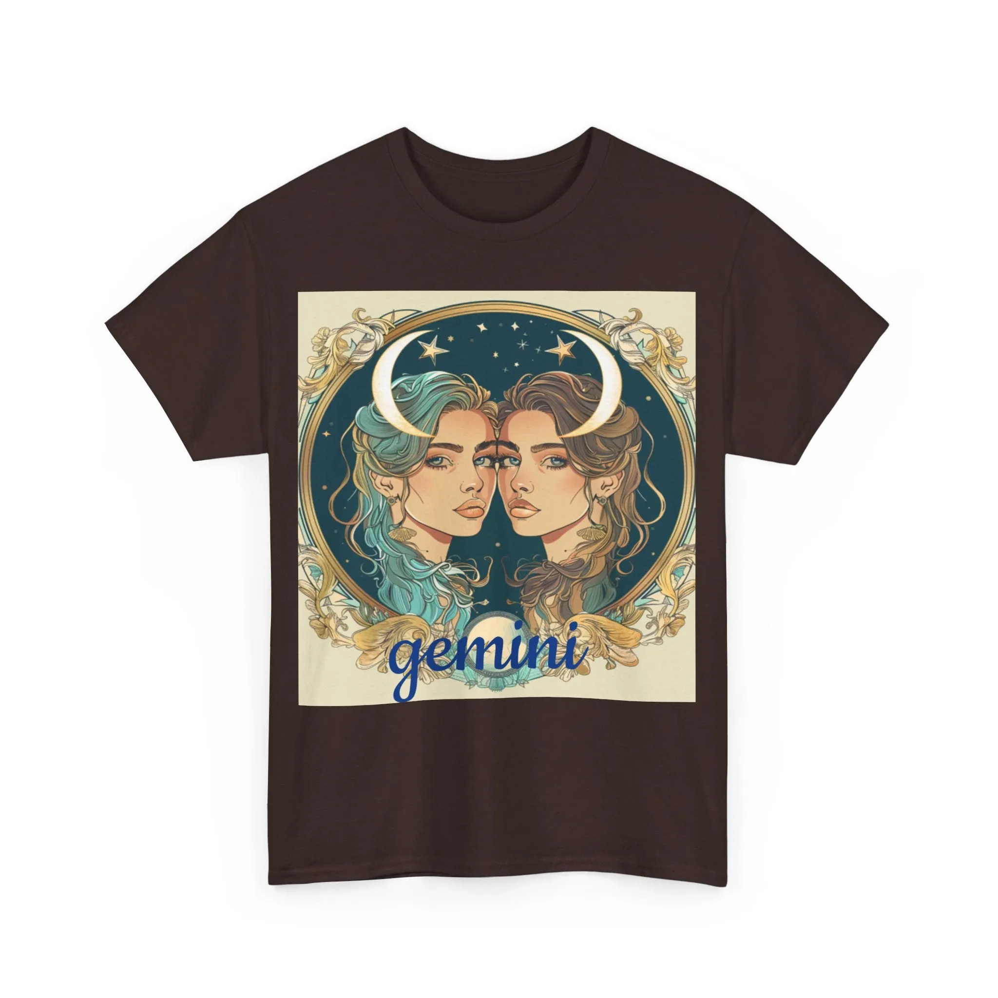 Zodiac Gemini Unisex Heavy Cotton Tee