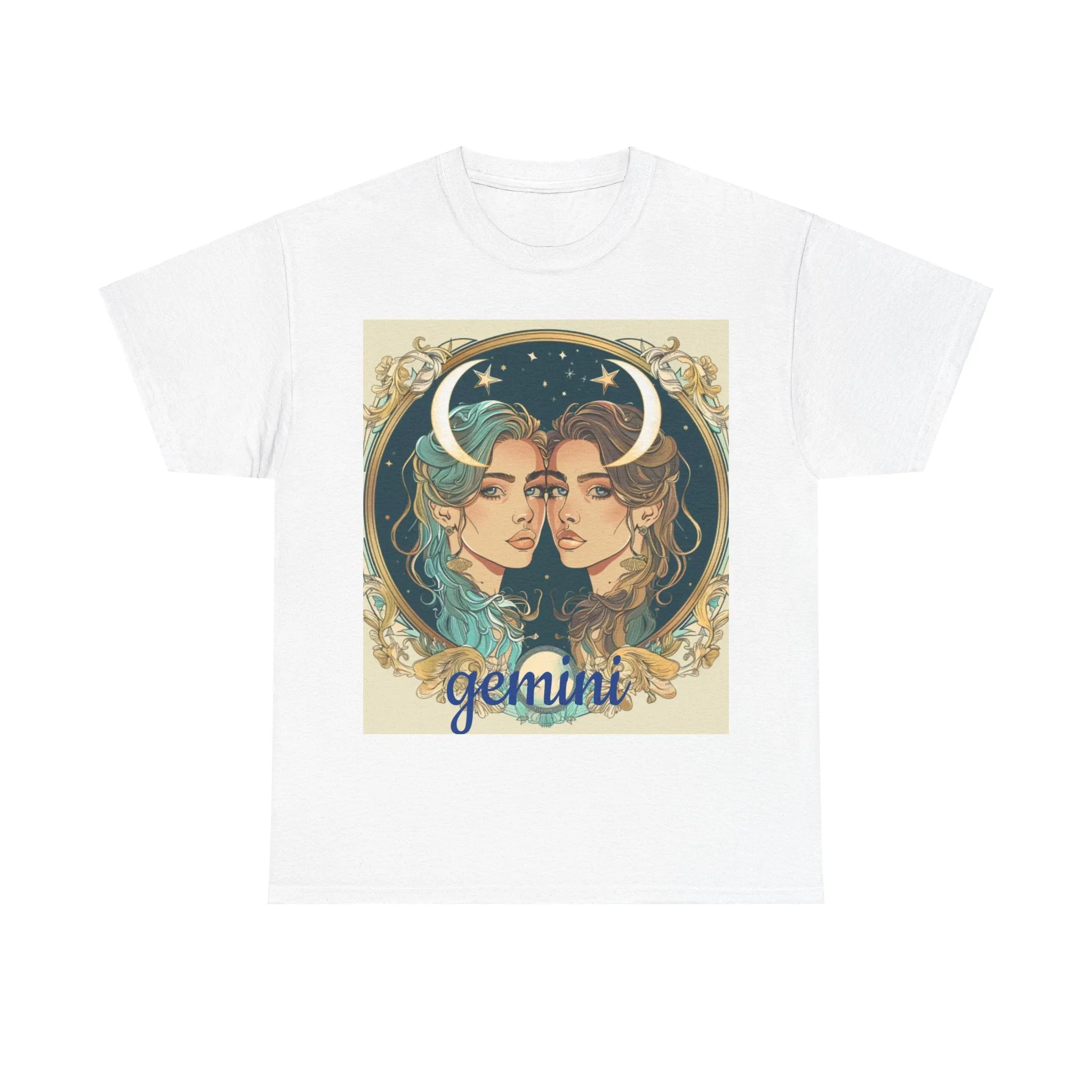 Zodiac Gemini Unisex Heavy Cotton Tee