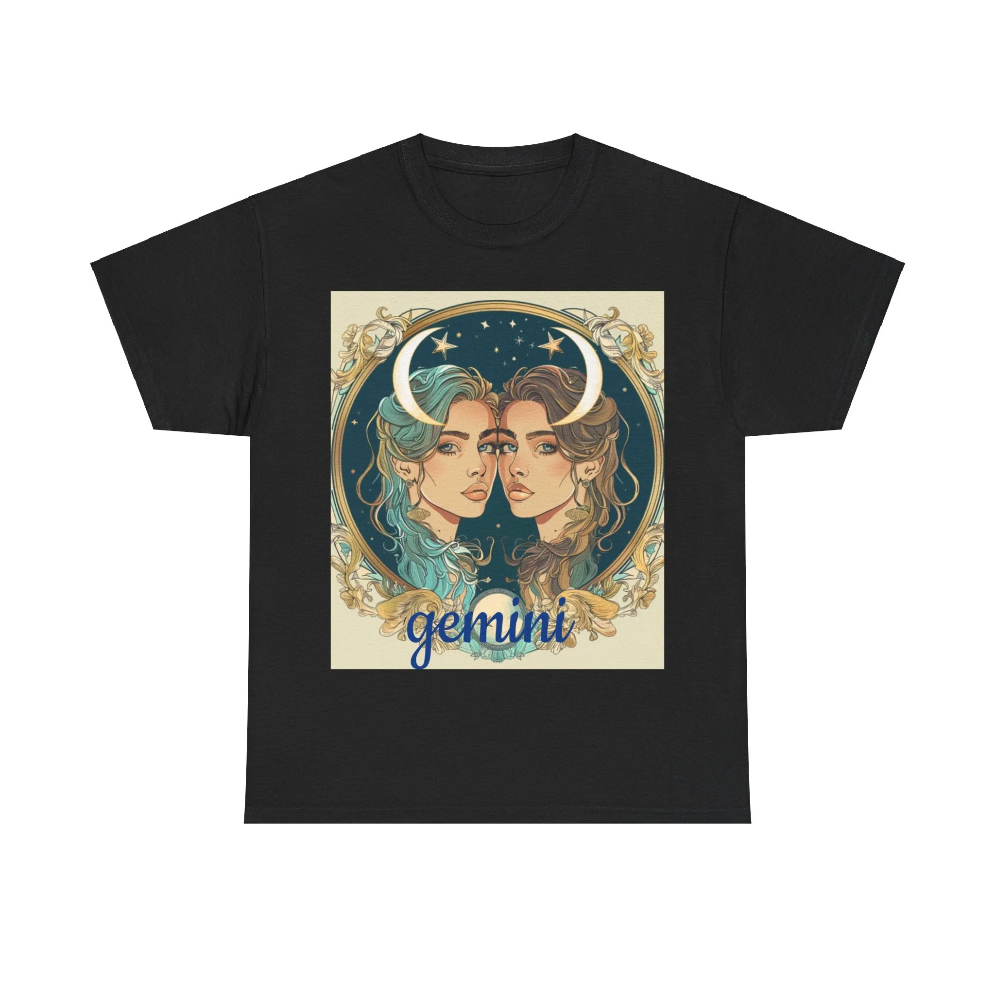 Zodiac Gemini Unisex Heavy Cotton Tee