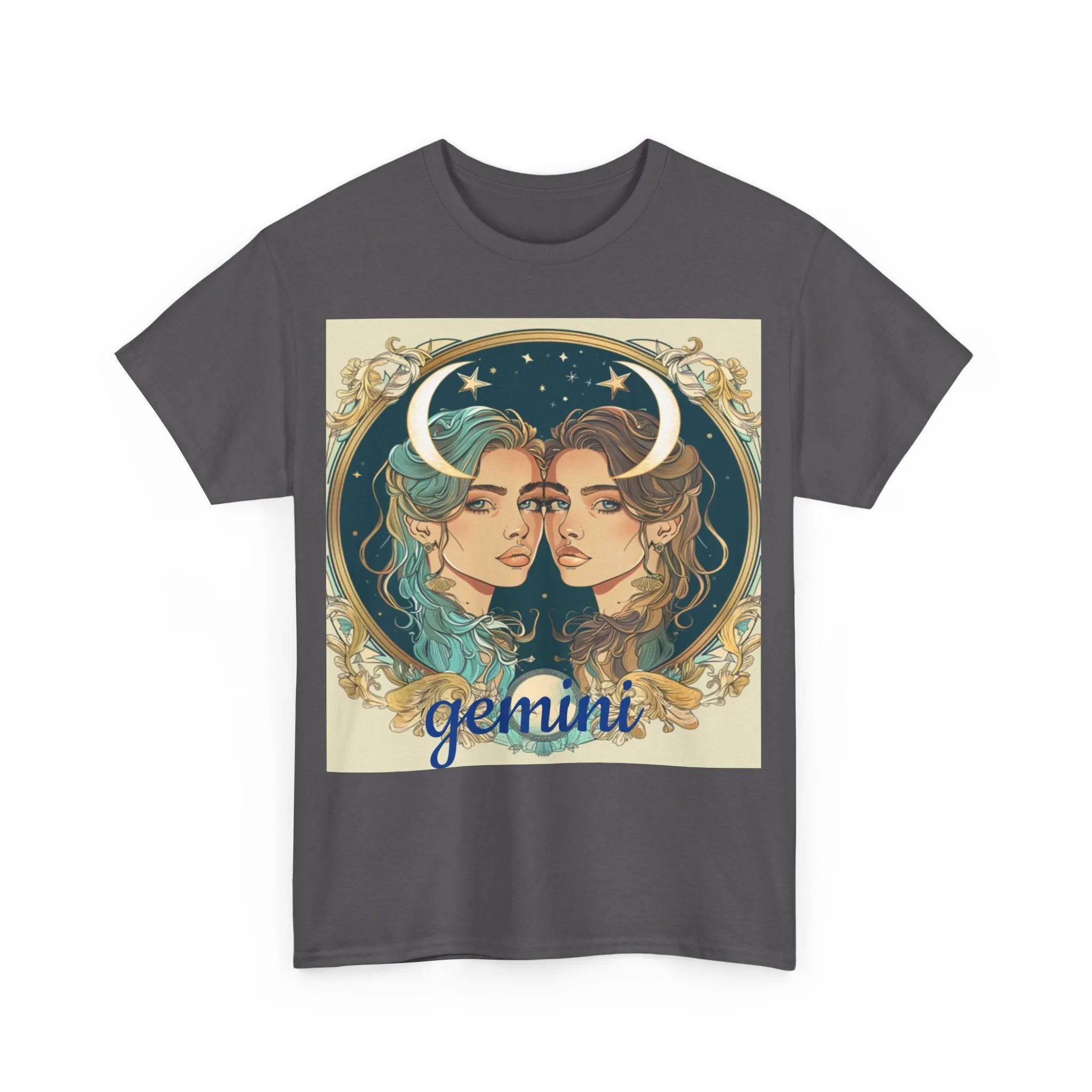 Zodiac Gemini Unisex Heavy Cotton Tee