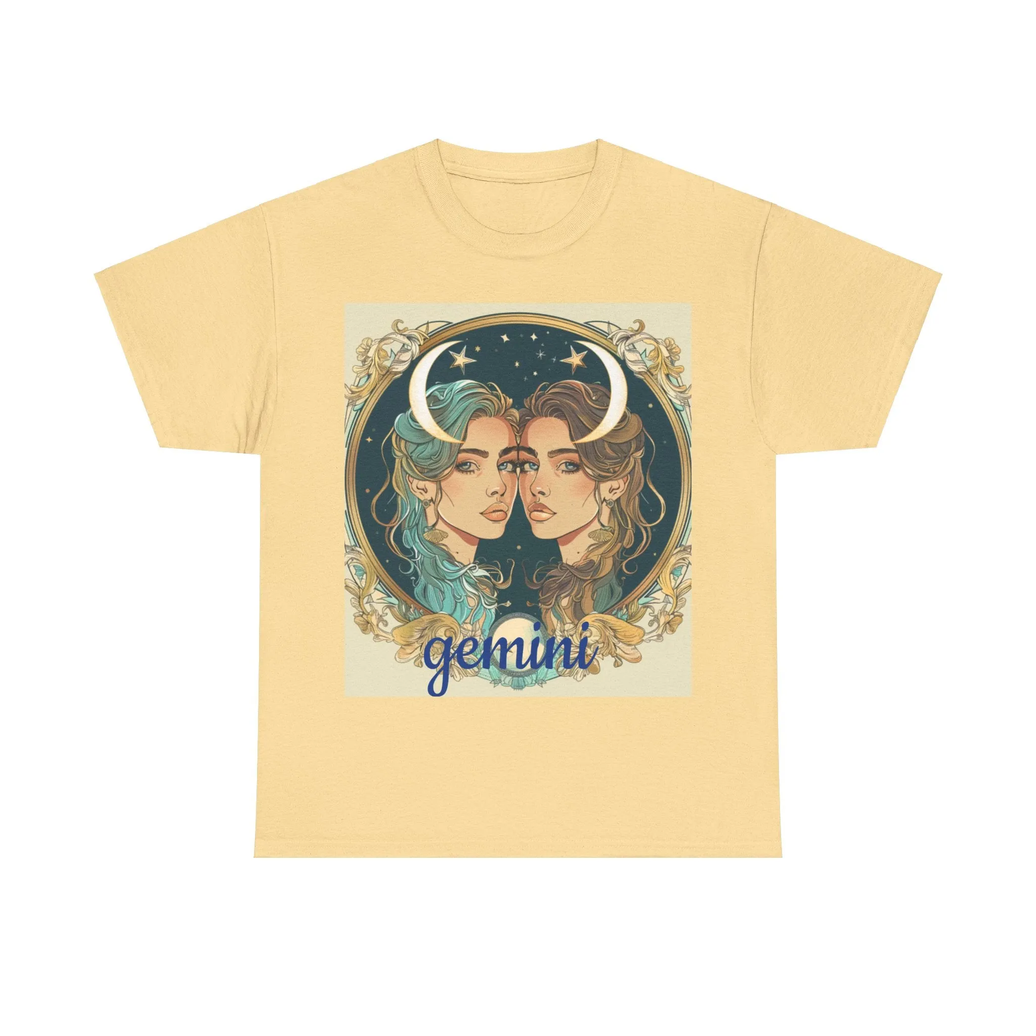 Zodiac Gemini Unisex Heavy Cotton Tee