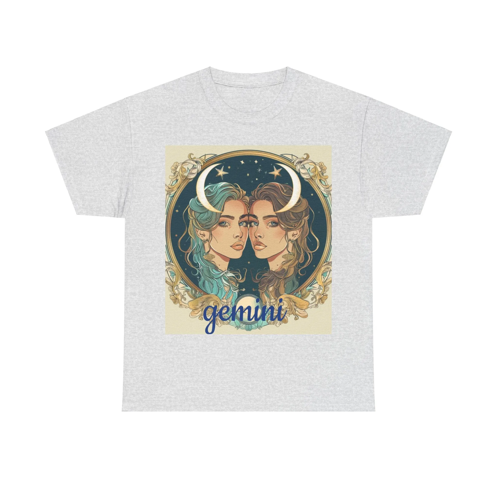 Zodiac Gemini Unisex Heavy Cotton Tee