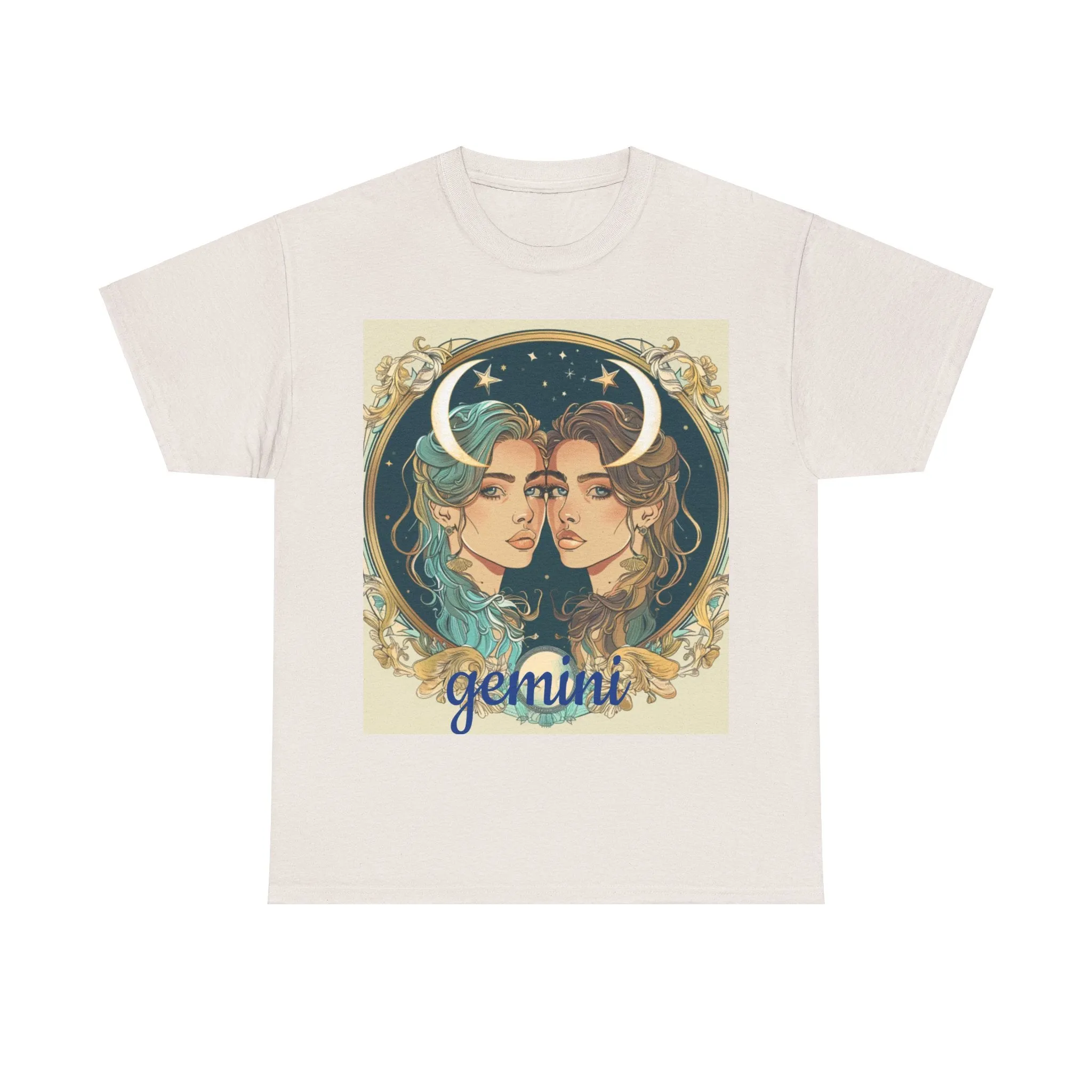 Zodiac Gemini Unisex Heavy Cotton Tee